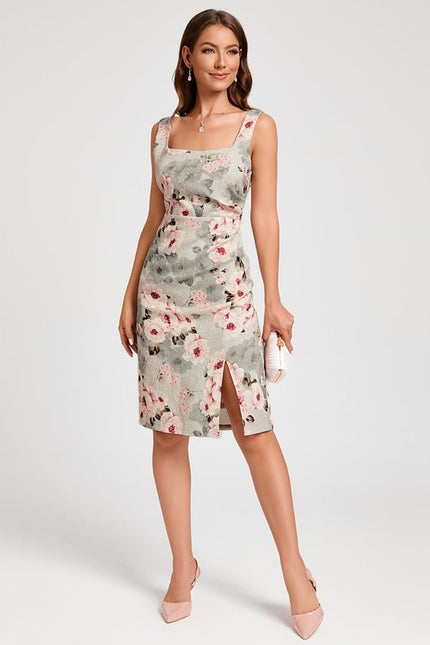 Robe Midi Éclat Floral Chic - gallery 6