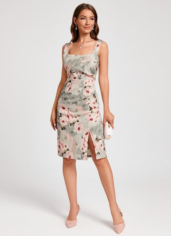 Robe Midi Éclat Floral Chic - gallery 6