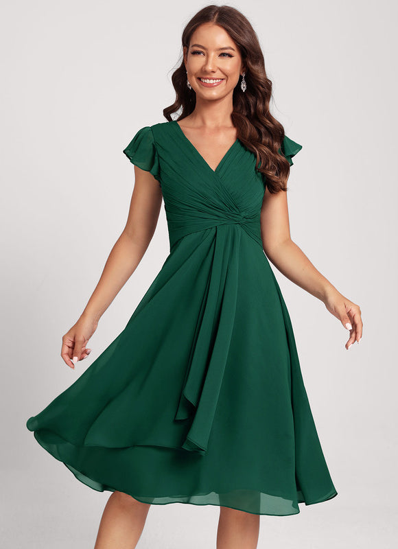 Robe Midi Aérienne Marine