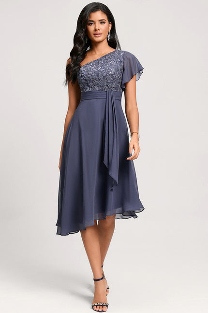 Robe Midi Fluide Asymétrique - gallery 3