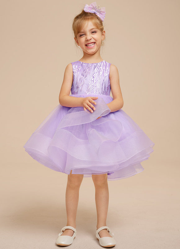Robe Midi Lilas Aérée - gallery 1