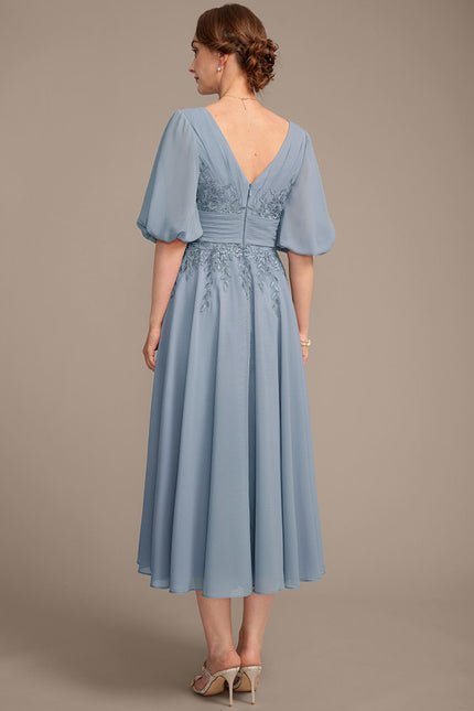 Robe Midi Céleste Douceur - gallery 6