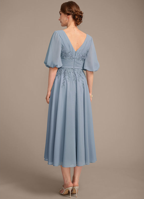 Robe Midi Céleste Douceur - gallery 6