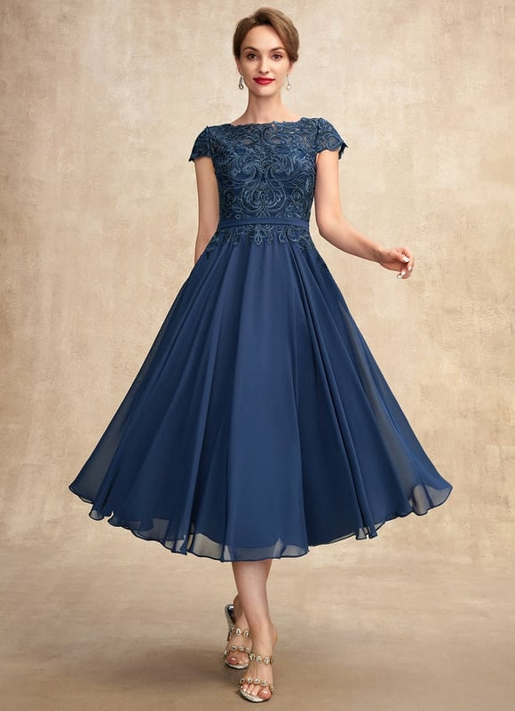 Robe Midi Flottante Lavande