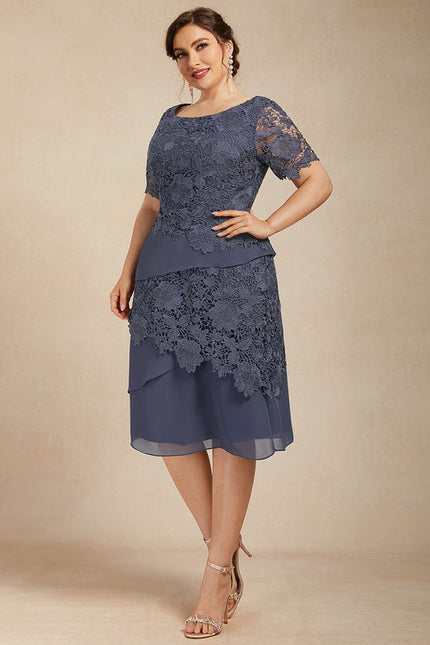 Robe Midi Mère Sophistiquée - gallery 9