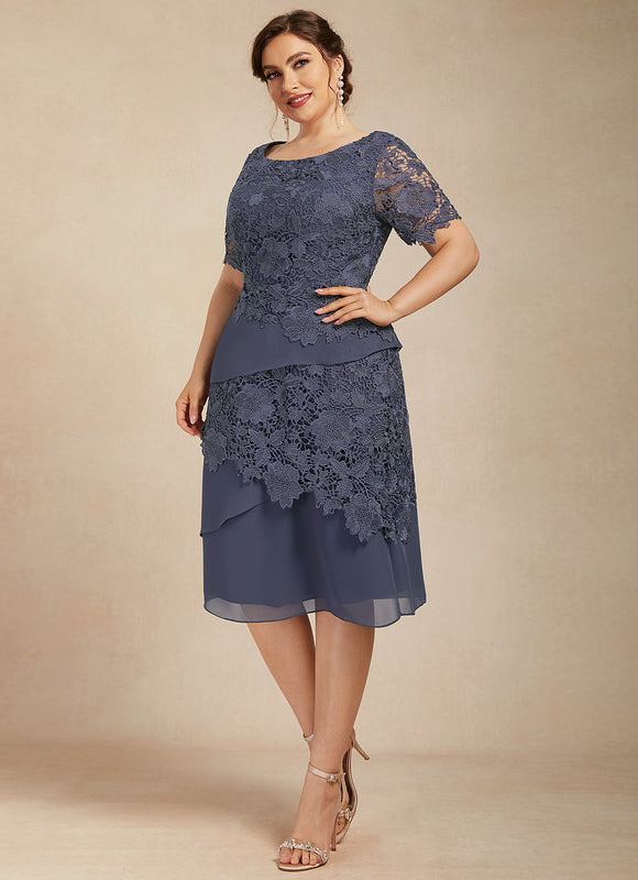 Robe Midi Mère Sophistiquée - gallery 9