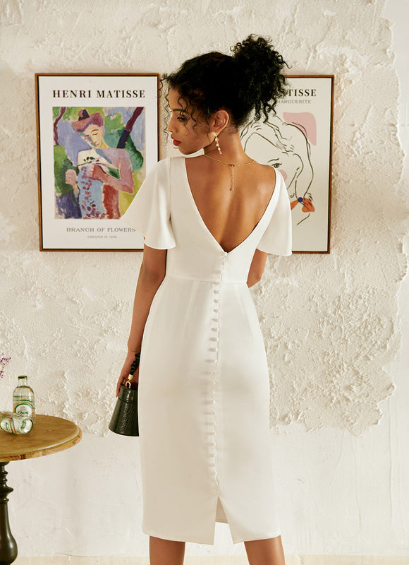 Robe Midi Silhouette Élan - gallery 3