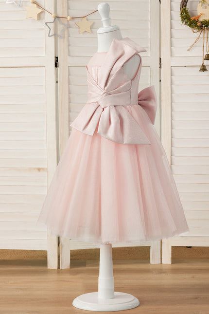 Robe Midi Tulle Rose - gallery 3