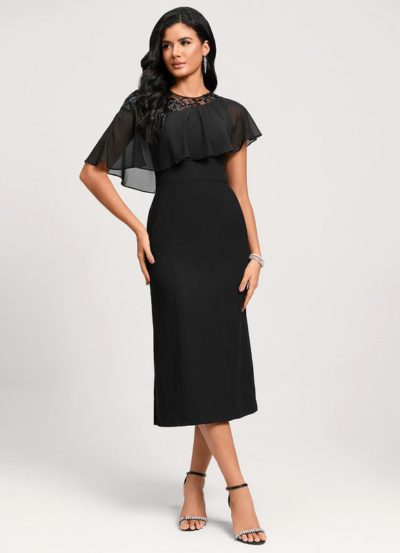 Robe Midi Chic Fluide - gallery 2