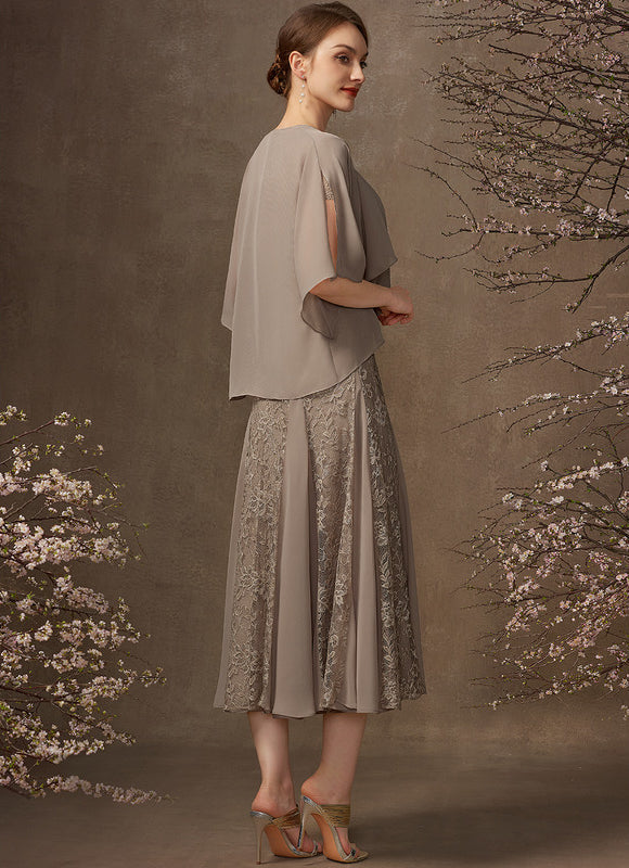 Robe Midi Élégance Nuptiale - gallery 4