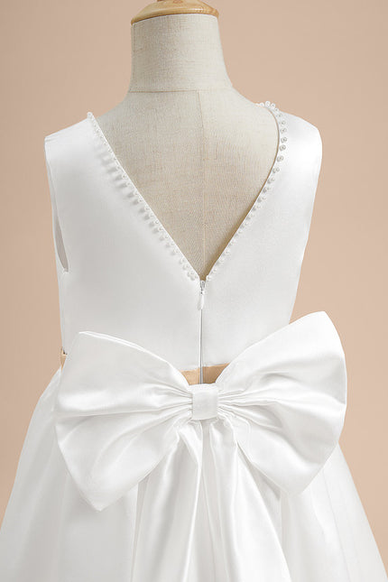 Robe Midi Satinée Enfant Chic - gallery 6