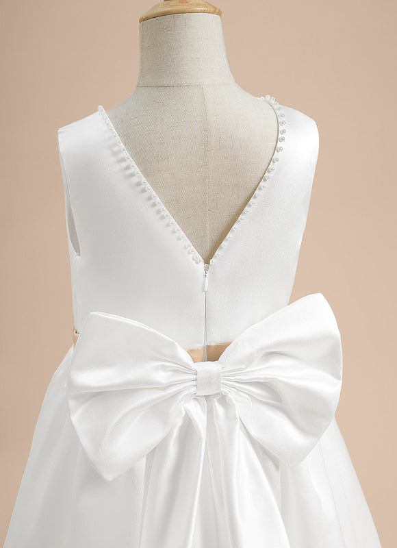 Robe Midi Satinée Enfant Chic - gallery 6