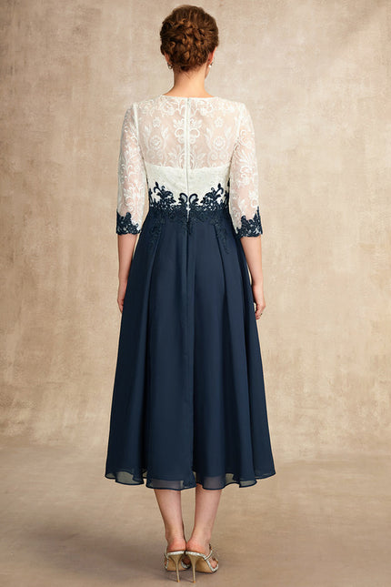 Robe Midi Élégance Azurante - gallery 2