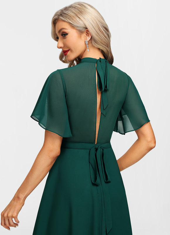 Robe Midi Élégance Émeraude - gallery 3
