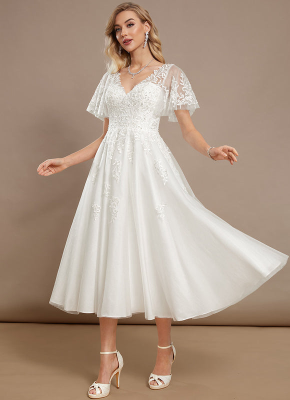 Robe Midi Éclat Tulle - gallery 1