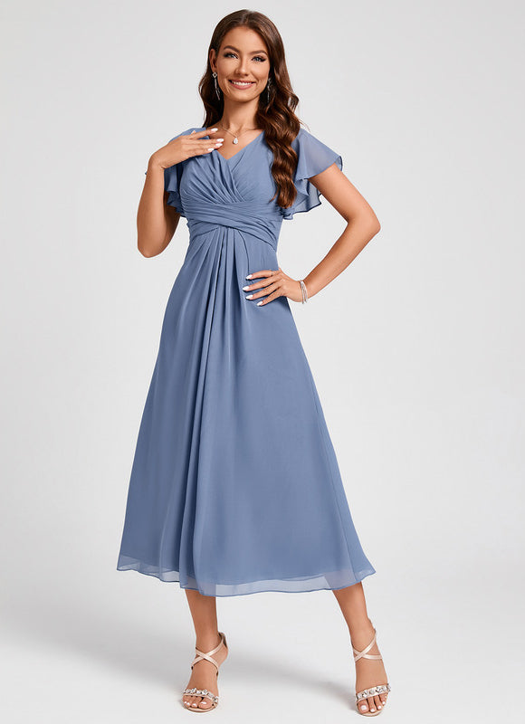 Midi Robe De Cocktail Pour Mariage Chic