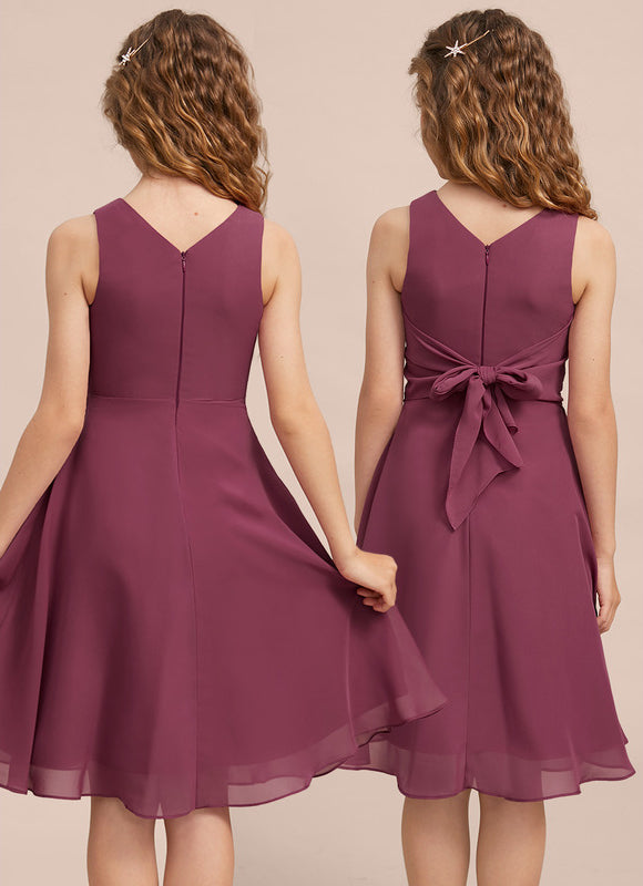 Robe Midi Évasée Marine - gallery 2