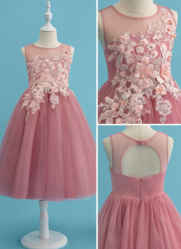 Robe Midi Fille Florale - gallery 5