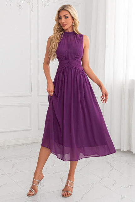 Robe Midi Violette