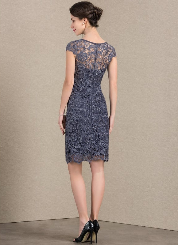 Robe Midi Élégance Dentelle - gallery 4