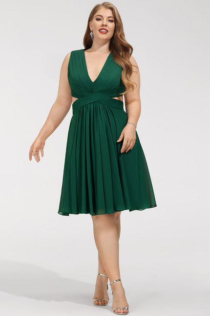 Robe Midi Vert Sauge - gallery 9