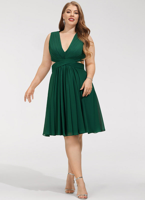 Robe Midi Vert Sauge - gallery 9