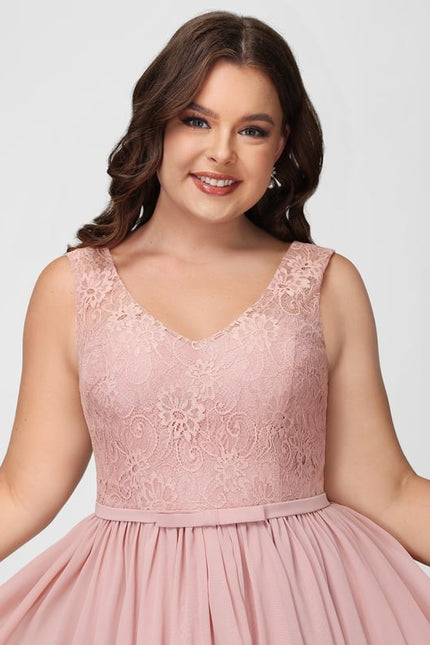 Robe Midi Éclat Rosé - gallery 5