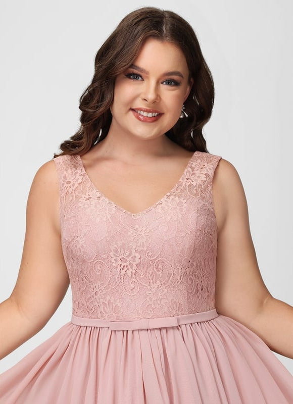 Robe Midi Éclat Rosé - gallery 5