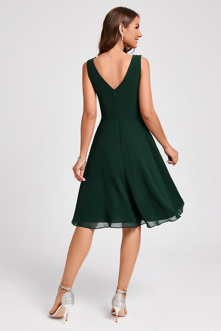 Robe Midi Éclatante Drapée - gallery 3