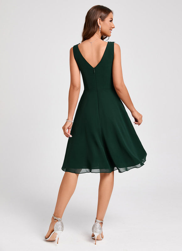 Robe Midi Éclatante Drapée - gallery 3