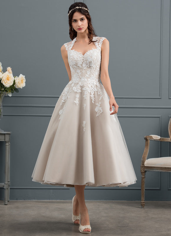 Robe Midi Écrue Enchantée - gallery 6