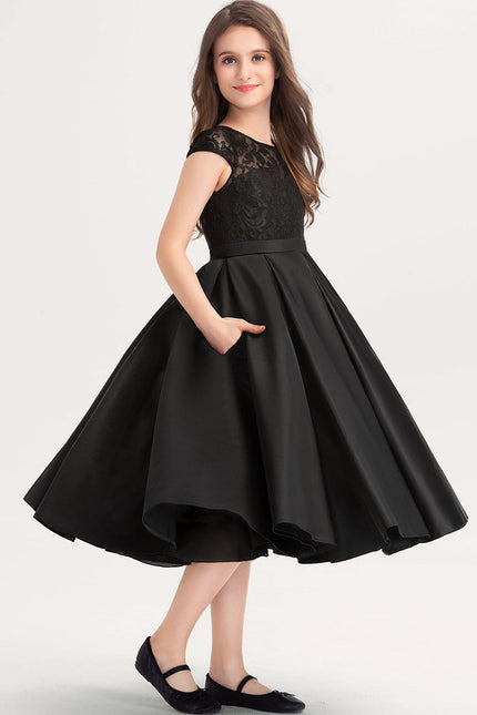 Robe Midi Élégance Sombre - gallery 2