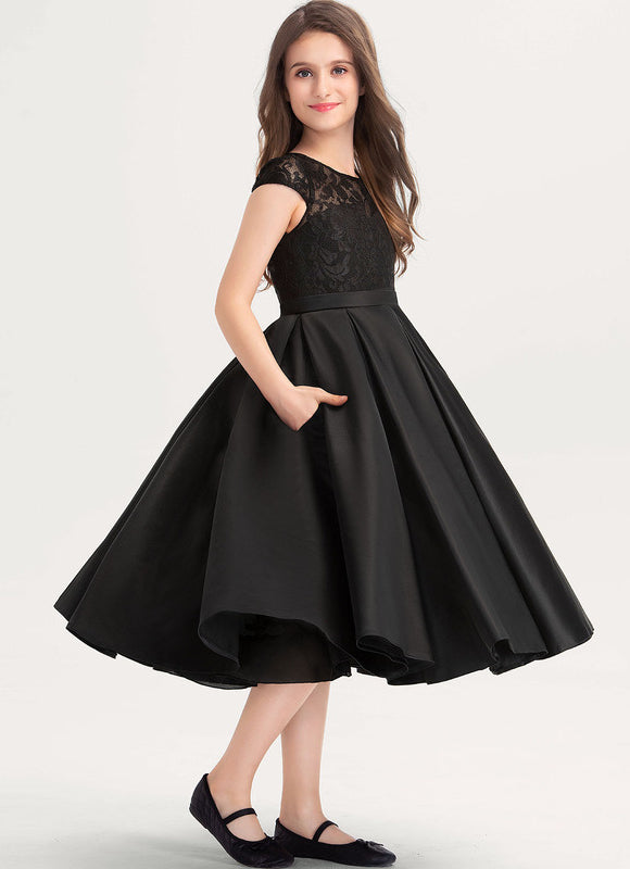 Robe Midi Élégance Sombre - gallery 2