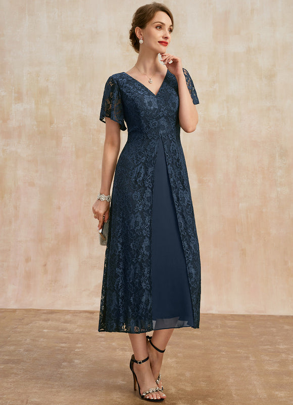 Robe Midi Élégance Nuptiale - gallery 4