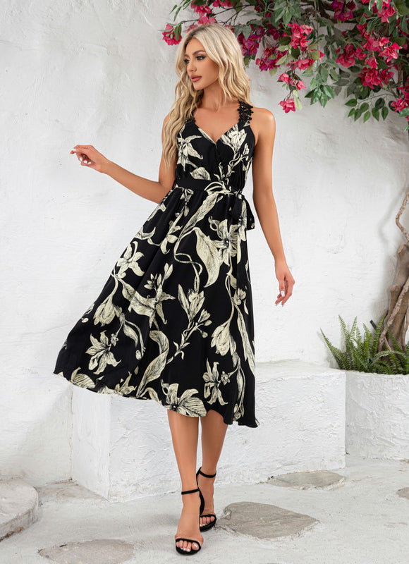 Robe Midi Chic En Polyester - gallery 2