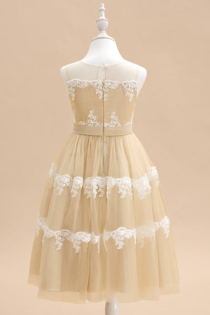 Robe Midi Tulle Doré - gallery 6