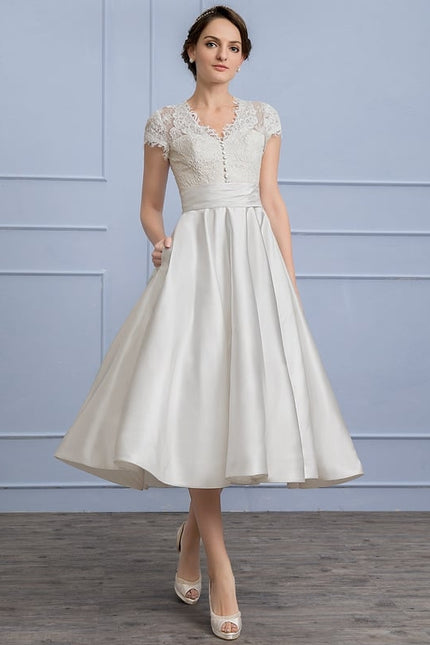 Robe Midi Éclat De Satin