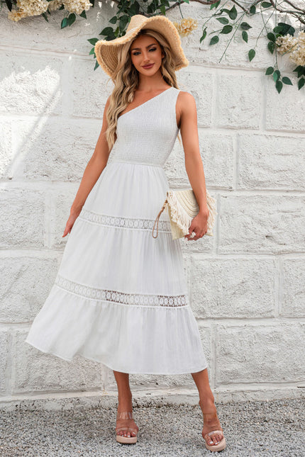 Robe Midi Écrue Légère