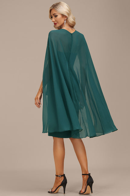 Robe Midi Chiffon Drapée - gallery 3