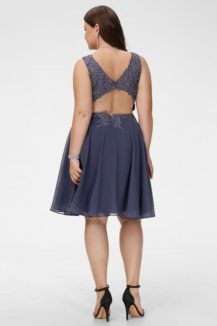 Robe Midi Chiffon Émeraude - gallery 8