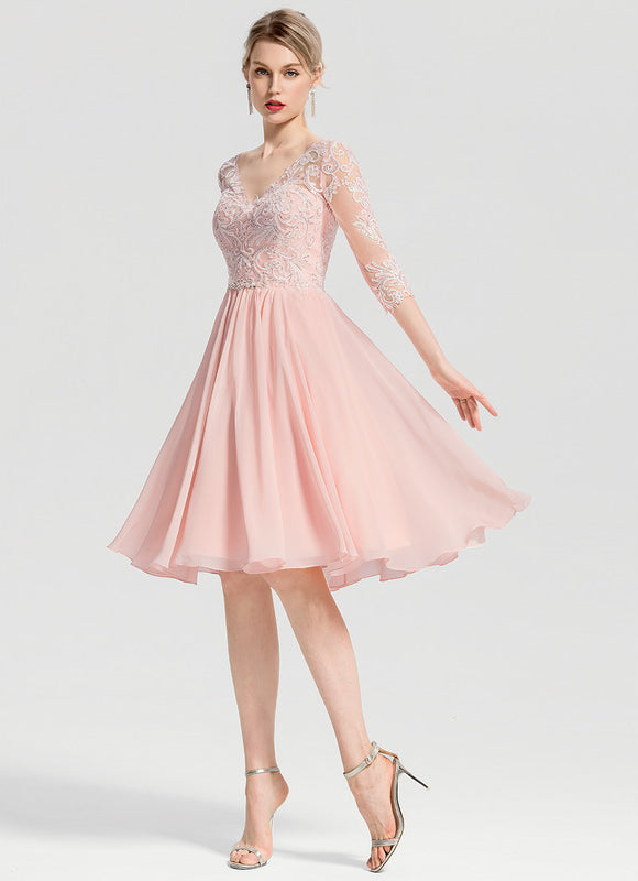 Robe Midi Rose Enchantée - gallery 3