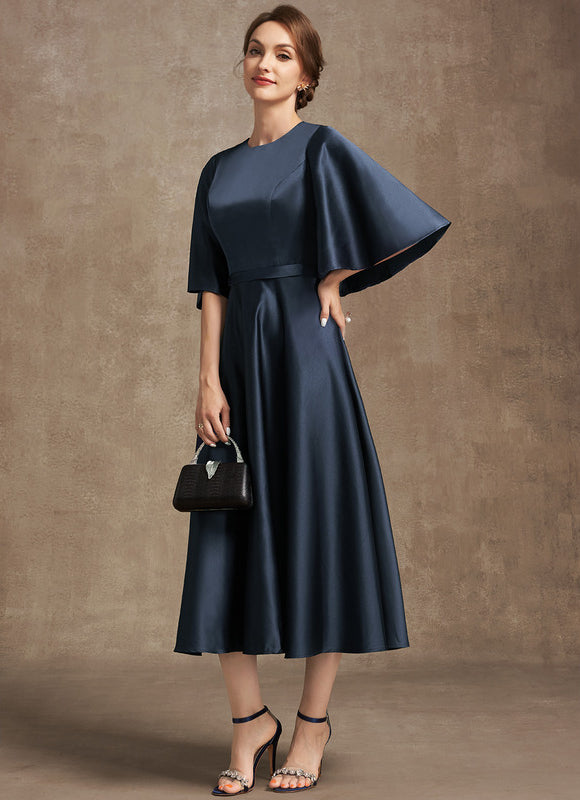 Robe Midi Élégance Nacrée - gallery 4