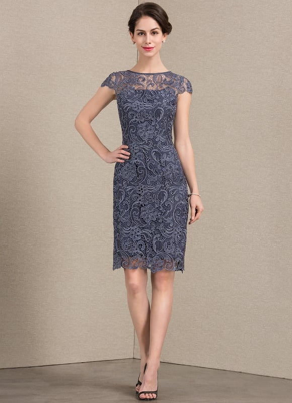 Robe Midi Élégance Dentelle - gallery 1