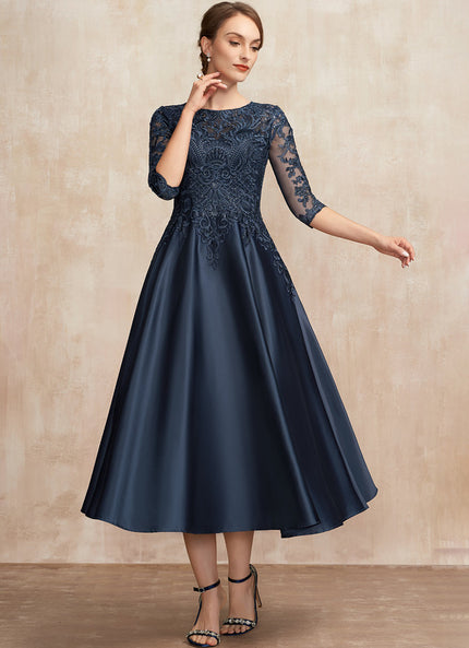 Robe Midi Chic Satin Éthique