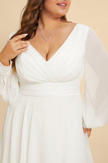 Robe Midi Éthérée Lumineuse - gallery 5