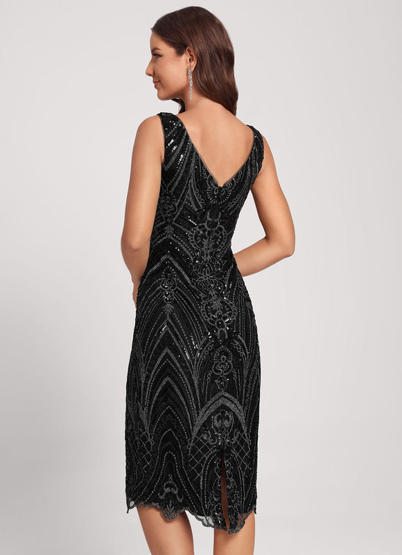 Robe Midi Paillette Viscose - gallery 5
