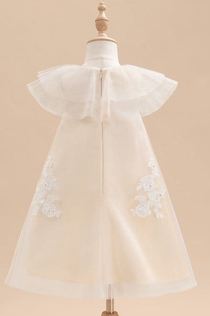 Robe Midi Enfant Tulle Mariage - gallery 5