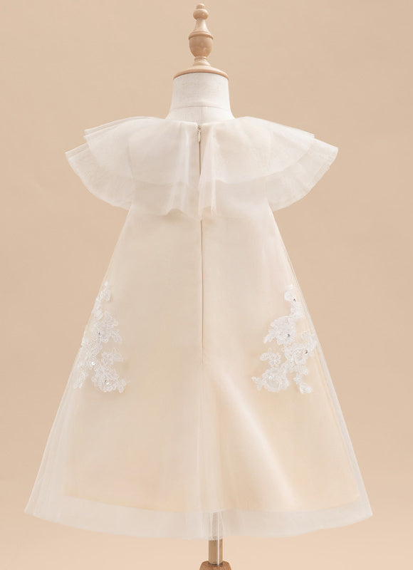 Robe Midi Enfant Tulle Mariage - gallery 5