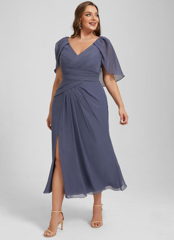 Midi Robe De Cocktail Pour Mariage Chic - gallery 7