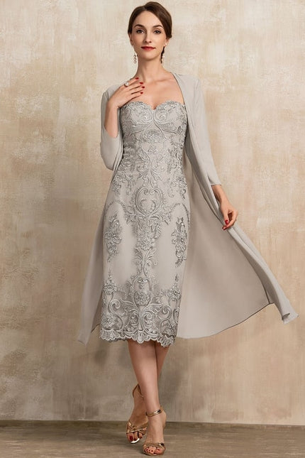 Robe Midi Éclat De Saphir - gallery 5